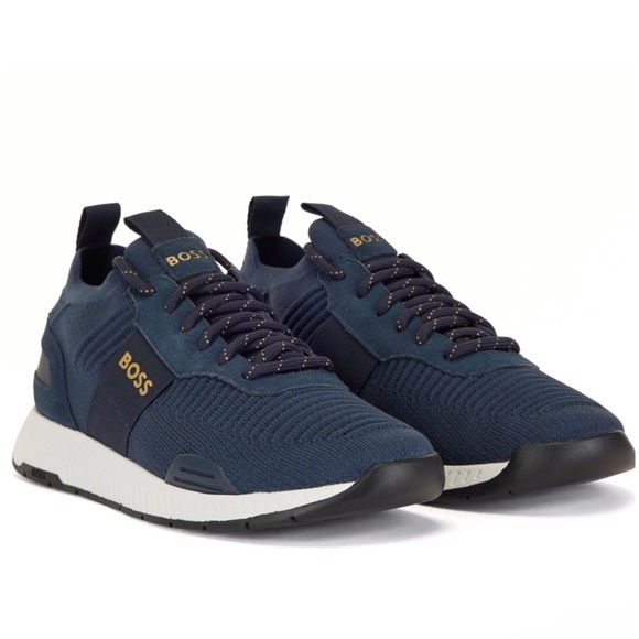 100% Authentic Hugo Boss Titanium Runn Sneaker / Shoe - NWT